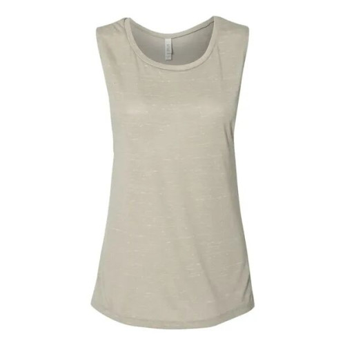 BELLA + CANVAS Women's Flowy Scoop Muscle Tank