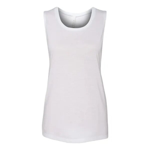 BELLA + CANVAS Women's Flowy Scoop Muscle Tank