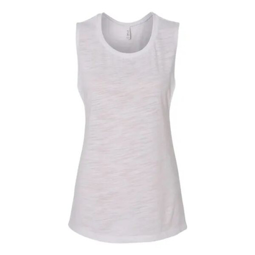 BELLA + CANVAS Women's Flowy Scoop Muscle Tank