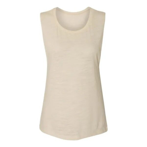 BELLA + CANVAS Women's Flowy Scoop Muscle Tank