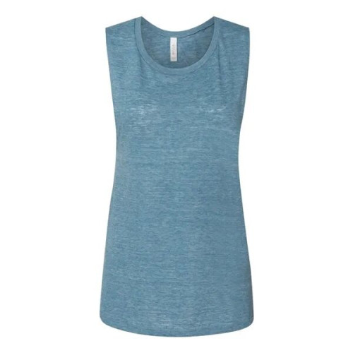 BELLA + CANVAS Women's Flowy Scoop Muscle Tank
