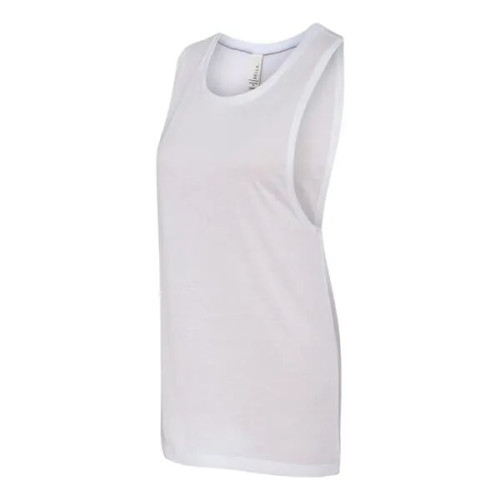 BELLA + CANVAS Women's Flowy Scoop Muscle Tank