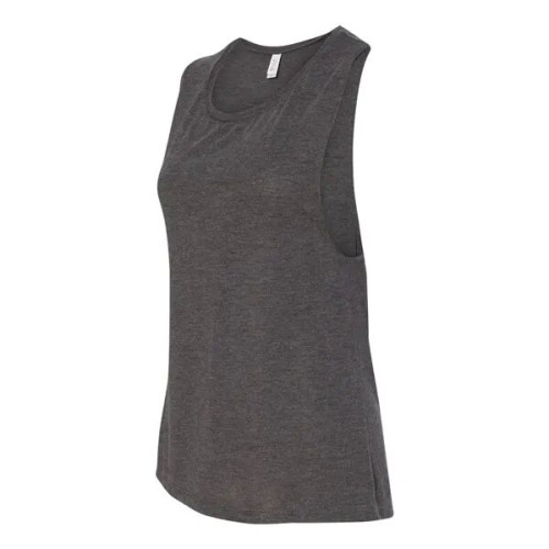 BELLA + CANVAS Women's Flowy Scoop Muscle Tank