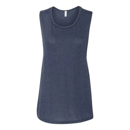 BELLA + CANVAS Women's Flowy Scoop Muscle Tank