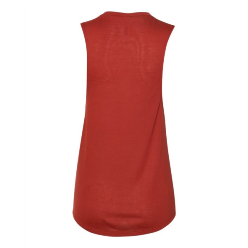 BELLA + CANVAS Women's Flowy Scoop Muscle Tank