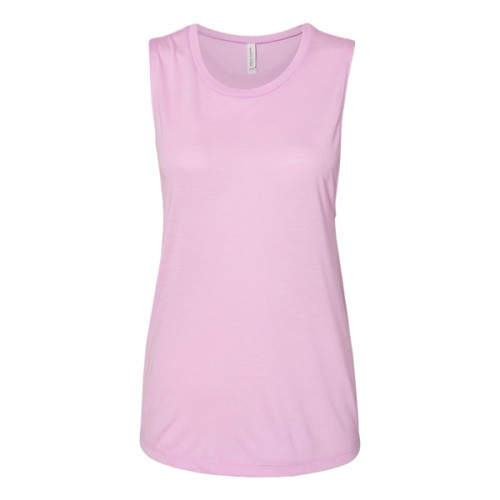 BELLA + CANVAS Women's Flowy Scoop Muscle Tank