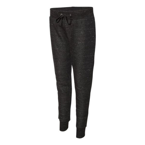 J. America Women's Melange Fleece Joggers