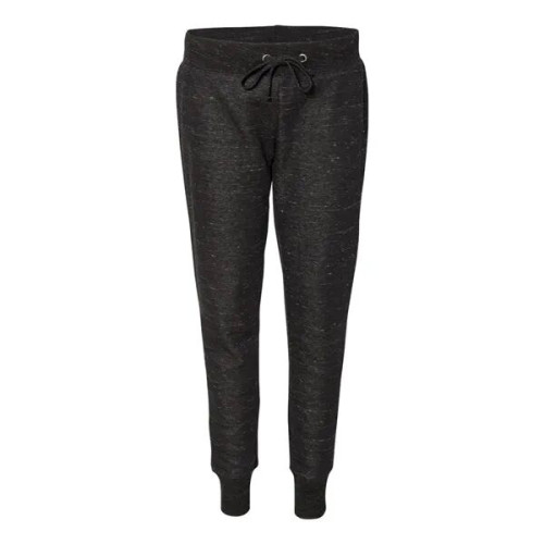 J. America Women's Melange Fleece Joggers