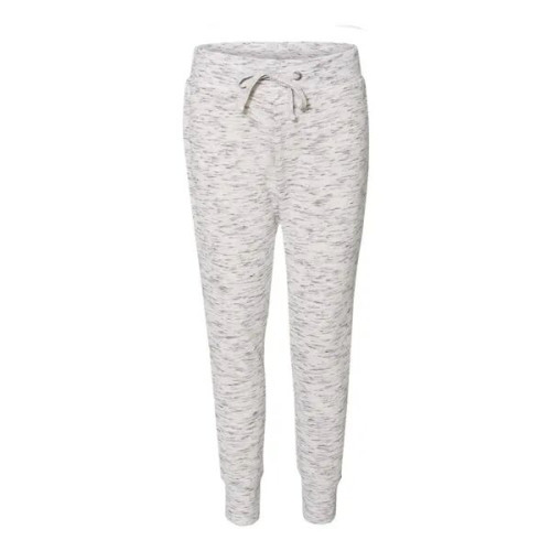 J. America Women's Melange Fleece Joggers