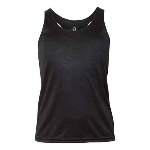 Badger Girls' B-Core Racerback Tank Top