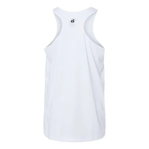 Badger Girls' B-Core Racerback Tank Top