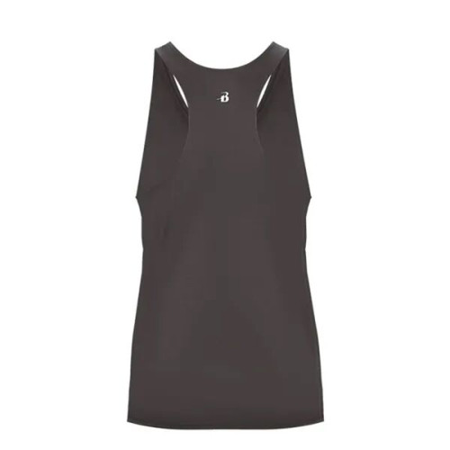 Badger Girls' B-Core Racerback Tank Top