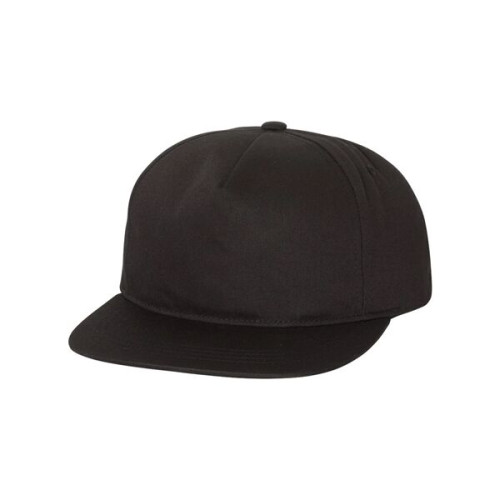 YP Classics Lightly-Structured Five-Panel Snapback Cap