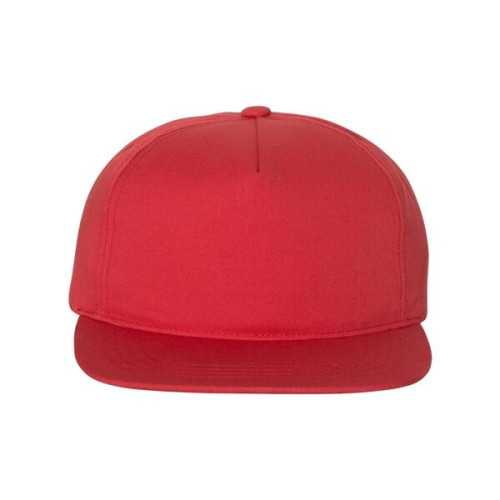 YP Classics Lightly-Structured Five-Panel Snapback Cap