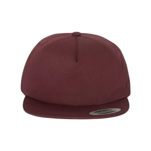 YP Classics Lightly-Structured Five-Panel Snapback Cap