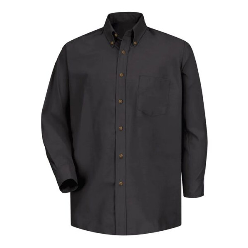 Red Kap Men's Poplin Dress Shirt