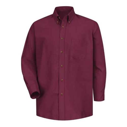 Red Kap Men's Poplin Dress Shirt