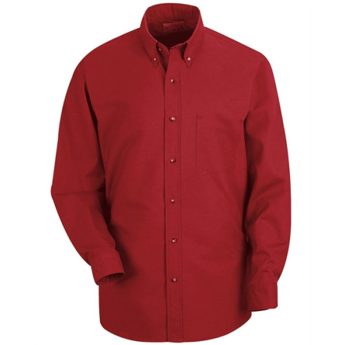 Red Kap Men's Poplin Dress Shirt