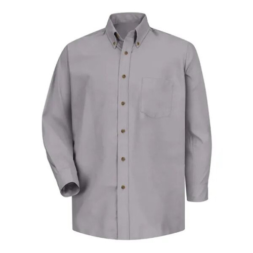 Red Kap Men's Poplin Dress Shirt