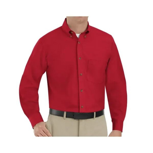 Red Kap Men's Poplin Dress Shirt