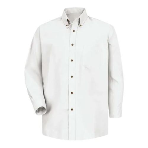 Red Kap Men's Poplin Dress Shirt