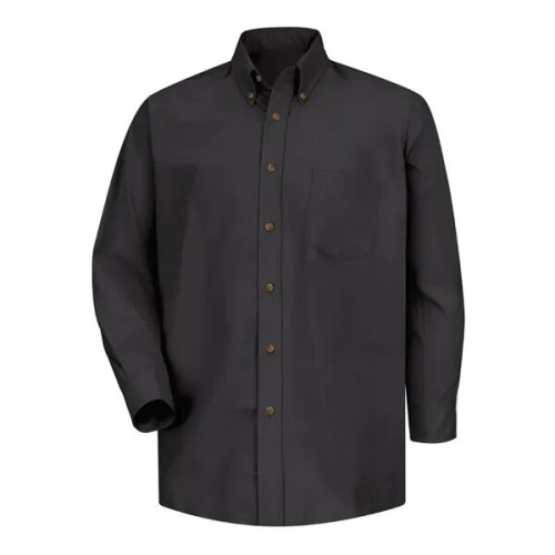 Red Kap Men's Poplin Dress Shirt