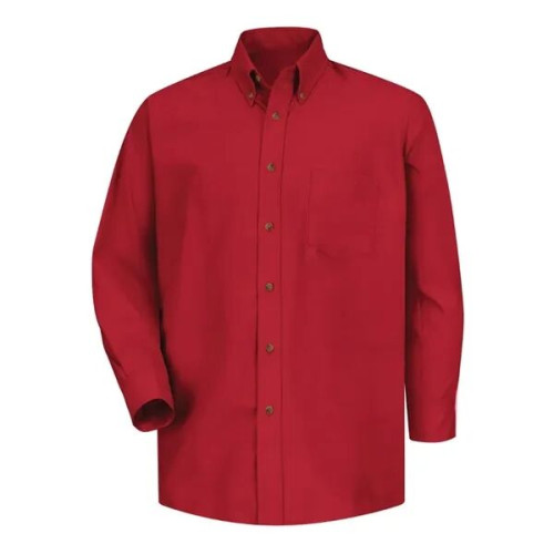 Red Kap Men's Poplin Dress Shirt