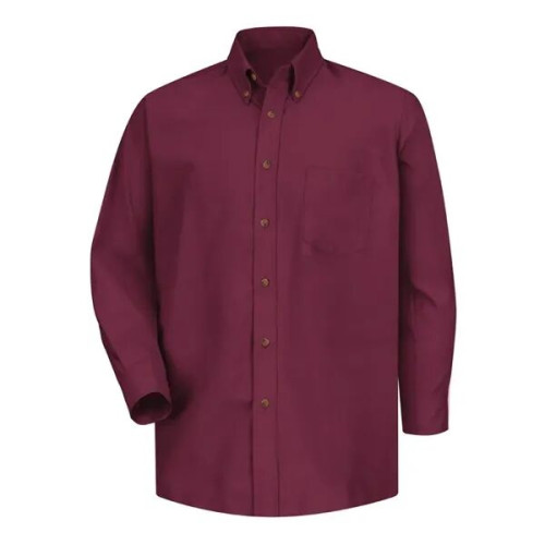 Red Kap Men's Poplin Dress Shirt