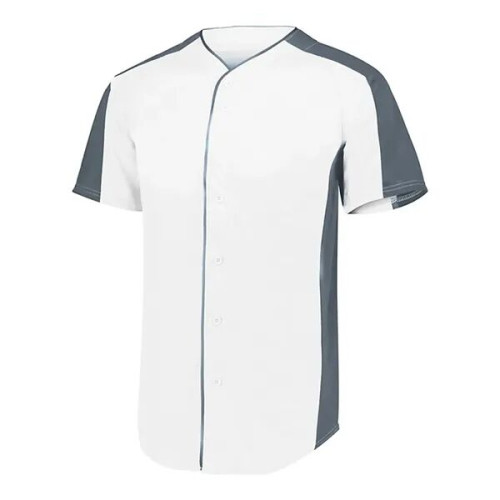 Augusta Sportswear Men's Full Button Baseball Jersey