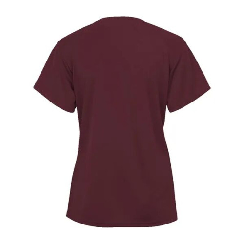 Badger Women's Triblend Performance V-Neck T-Shirt