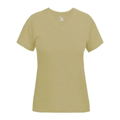 Badger Women's Triblend Performance V-Neck T-Shirt