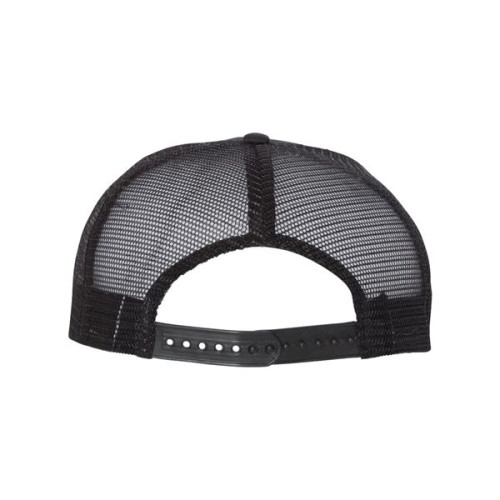 Mega Cap Flat Bill Trucker Cap
