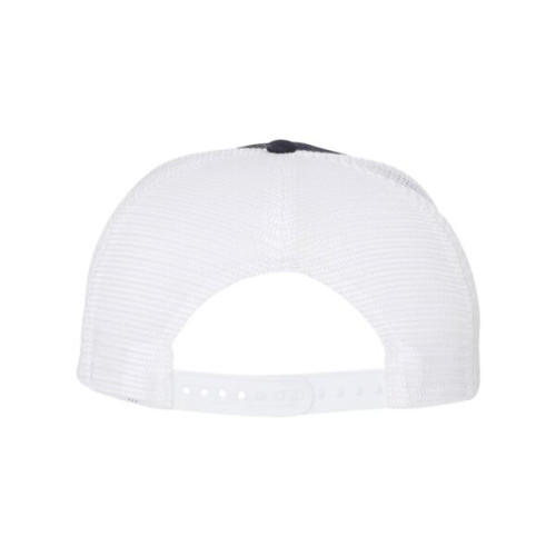Mega Cap Flat Bill Trucker Cap