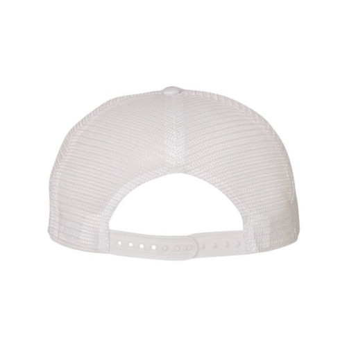 Mega Cap Flat Bill Trucker Cap