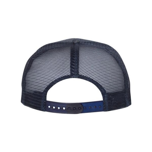 Mega Cap Flat Bill Trucker Cap