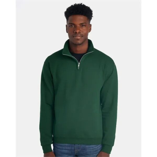 JERZEES Unisex Nublend® Cadet Collar Quarter-Zip Sweatshirt