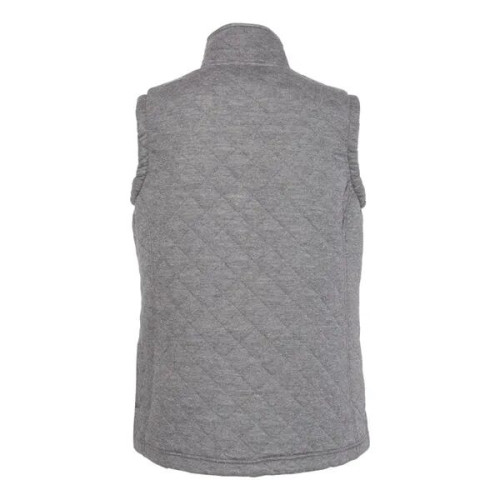 J. America Women's Quilted Full-Zip Vest