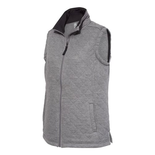 J. America Women's Quilted Full-Zip Vest