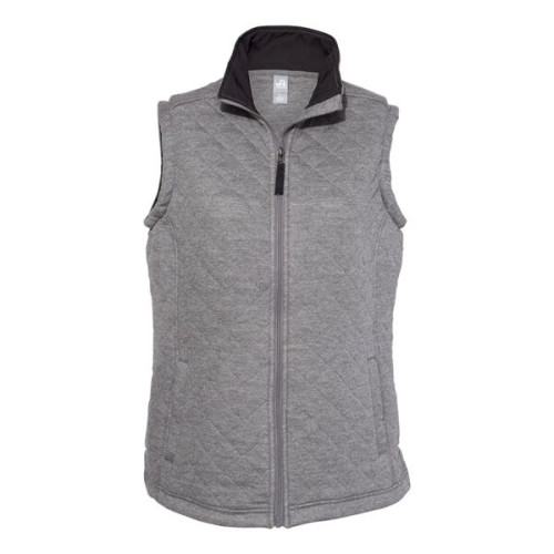 J. America Women's Quilted Full-Zip Vest