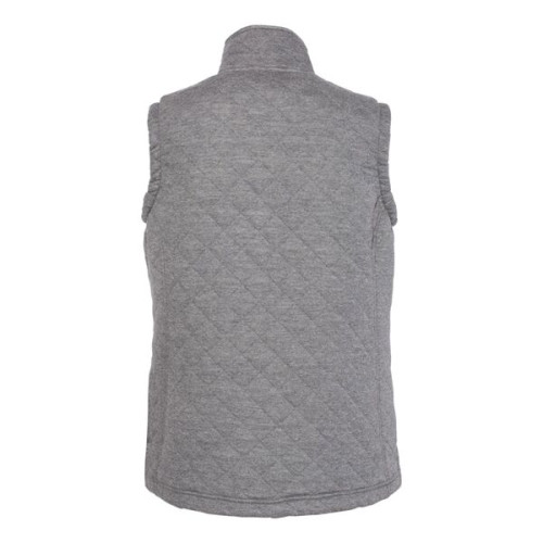 J. America Women's Quilted Full-Zip Vest