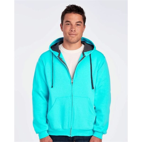Fruit of the Loom Sofspun® Hooded Full-Zip Sweatshirt