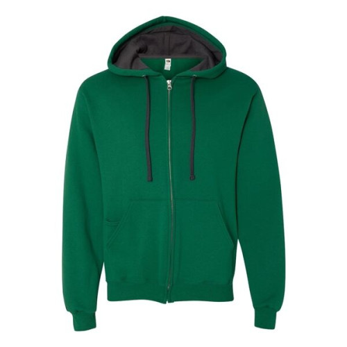 Fruit of the Loom Sofspun® Hooded Full-Zip Sweatshirt