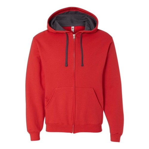 Fruit of the Loom Sofspun® Hooded Full-Zip Sweatshirt