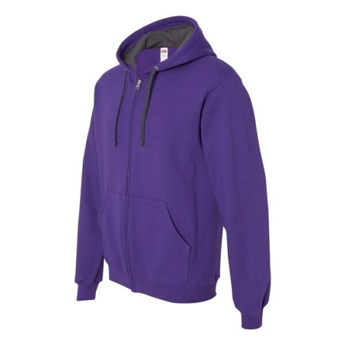 Fruit of the Loom Sofspun® Hooded Full-Zip Sweatshirt