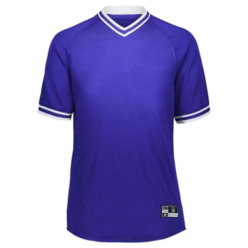 Holloway Retro V-Neck Baseball Jersey