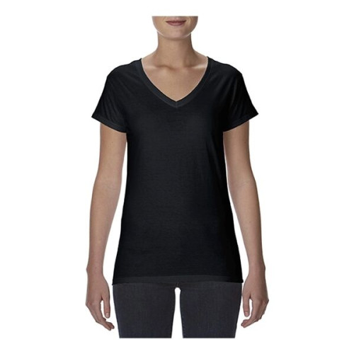Anvil Women's Lightweight Fitted V-Neck T-Shirt