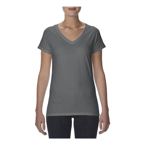 Anvil Women's Lightweight Fitted V-Neck T-Shirt