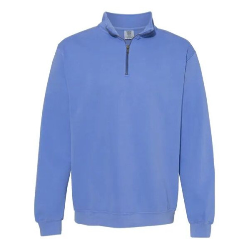 Comfort Colors Unisex Garment-Dyed Quarter-Zip Sweatshirt