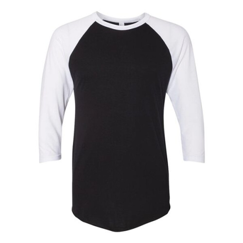 American Apparel Unisex 50/50 Raglan Three-Quarter Sleeve...