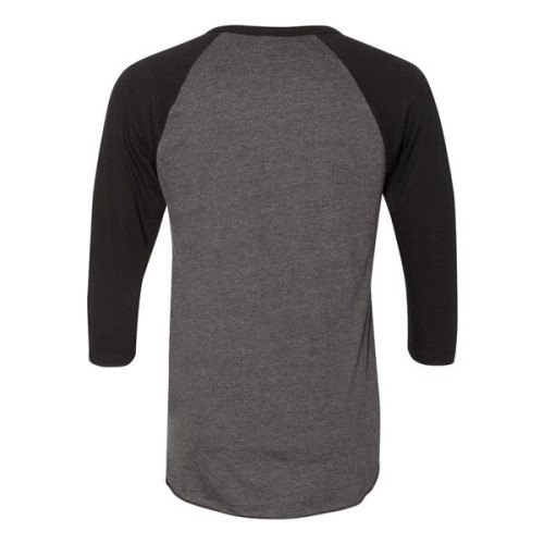 American Apparel Unisex 50/50 Raglan Three-Quarter Sleeve...